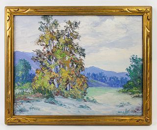 WILLIAM HENRY PRICE LANDSCAPE OIL PAINTING