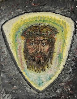 Unknown Artist (American, 20th c.) "Jesus"