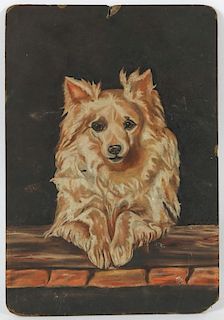 Anonymous Artist (20th c.) Dog Portrait
