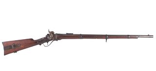 RARE Sharps Model 1863 3 Band .52 Percussion Rifle