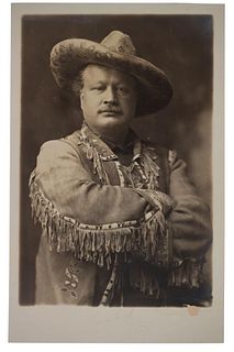 Ca. 1910 Pawnee Bill Photograph by Gessford