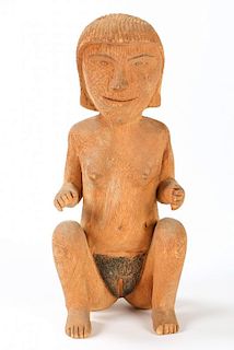 Brazilian Ex-voto Nude Female Figure