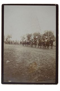 19th C. Buffalo Bill's Wild West Show Parade Photo