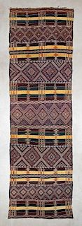 Vintage Moroccan Rug: 5'4'' x 17'2'' (163 x 523 cm)