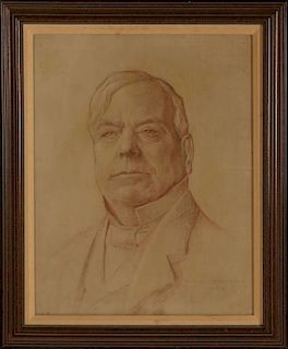 DANIEL MacMORRIS (1893-1981) PORTRAIT OF WILLIAM ROCKHILL NELSON