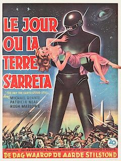 Vintage Movie Poster: ''The Day the Earth Stood Still''
