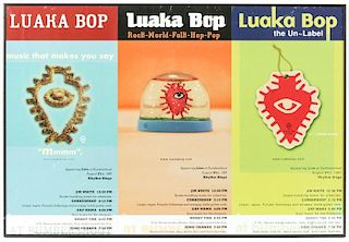 Luaka Bop Record Label Poster