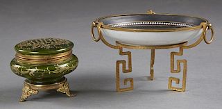 Two Continental Pieces, 19th c., consisting of a b