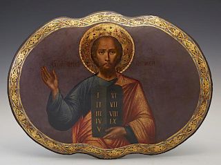 Russian Icon of St. Michael, 19th c., egg tempera