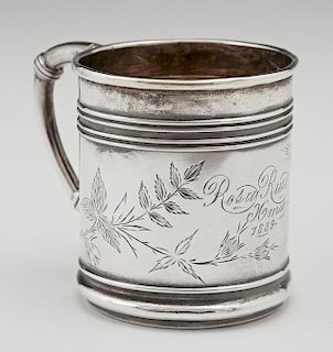 Child's Sterling Cup, 1889, M. Scooler, New Orlean