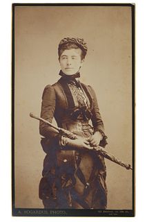 C. 1884 Champion Lady Shooter by Abraham Bogardus