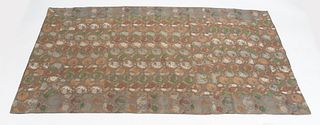 A Large Japanese Silk Brocade Panel