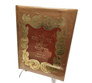 "A Treasury of Great Recipes" Book Signed Mary and Vincent Price 