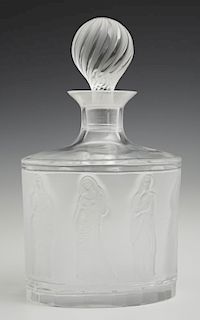 R. Lalique, "Classical Femmes," Decanter, 20th c.,