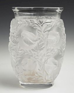 R. Lalique, "Bagatelle Vase," 20th c., #12219, the
