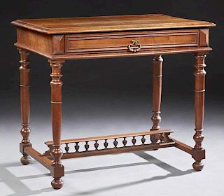 French Henri II Style Writing Table, late 19th c.,