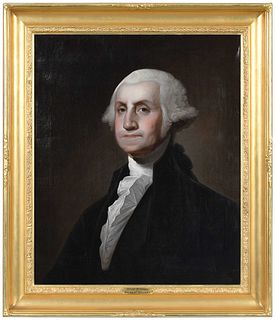 Portrait of George Washington after Gilbert Stuart