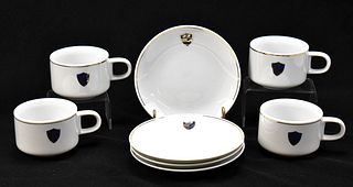 WESTERN AIRLINES COFFEE CUPS & SAUCERS