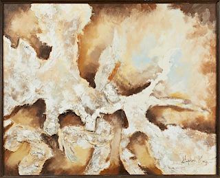 Stephen Kaye (American), "Abstract," 20th c., impa