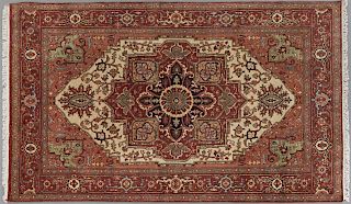 Agra Serapi Carpet, 6' x 9'