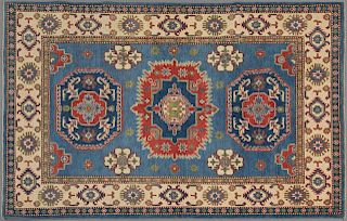 Uzbek Kazak Carpet, 5' x 7' 3