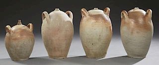 Group of Four French Provincial Pottery Baluster O