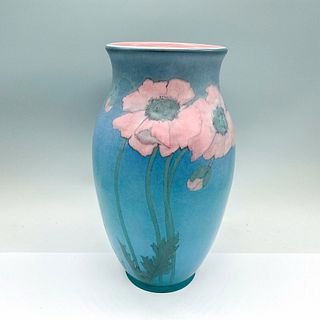 Rookwood Pottery by Edward Diers Vellum Vase, Poppies