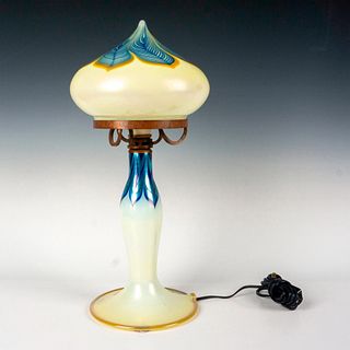 Lundberg Art Glass Table Lamp
