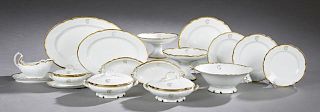 Sixty-One Piece Set of Limoges Porcelain, c. 1891,