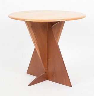 Post Modern Sycamore and Cherry Table