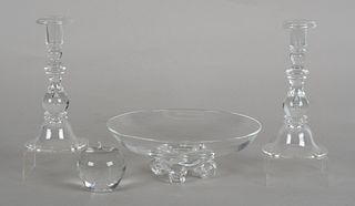 Glass Tableware, Steuben and Tiffany