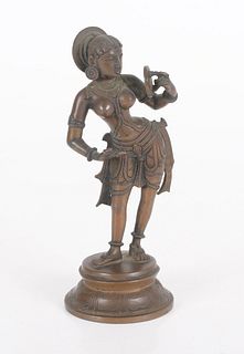 Indian Bronze, Maiden Shringar Rata Nayika