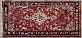 Dergazine Carpet, 2' 5 x 4' 7. Provenance: The Est