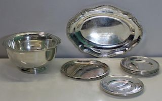 STERLING. Assorted Silver Hollow Ware.