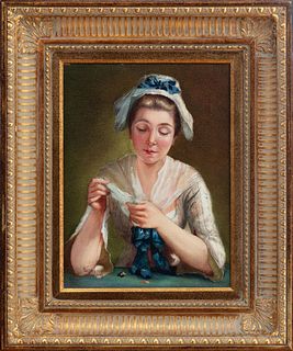 Marous Woug, Lady with handkerchief