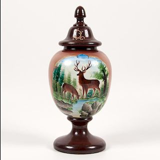 Bristol Glass Baluster Vase