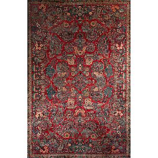 Persian Sarouk Room-Size Rug