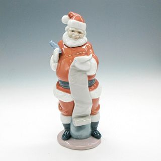 Lladro Porcelain Figurine, Santa's List 1006657