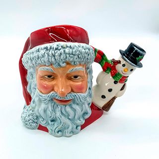 Santa with Snowman D7238 - Large - Royal Doulton Character Jug
