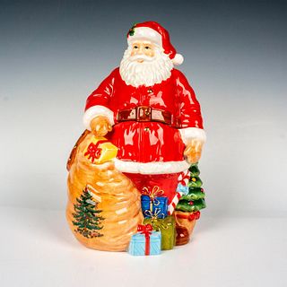Spode Cookie Jar, Christmas Tree Santa
