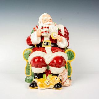 Fitz and Floyd Ginger Jar, Dear Santa