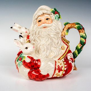 Fitz and Floyd Santa Clause Teapot