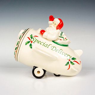 Lenox Porcelain Cookie Jar, Santa's Special Delivery