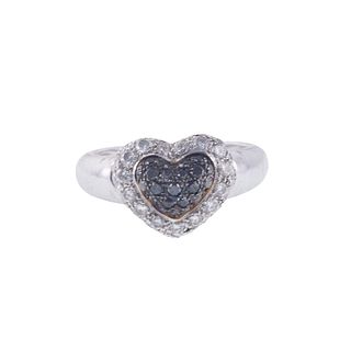 Chopard 18k Gold Diamond Heart Ring
