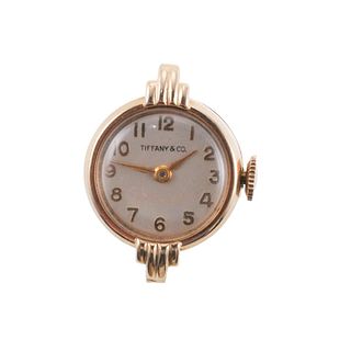 Vintage Tiffany & Co IWC 14k Gold Ladies Watch 