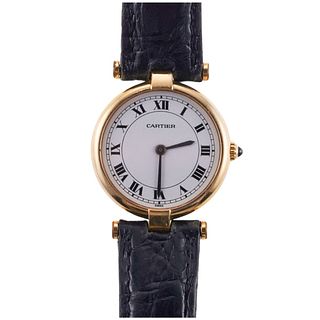 Cartier Vendome 18k Gold Quartz Ladies Watch 8100