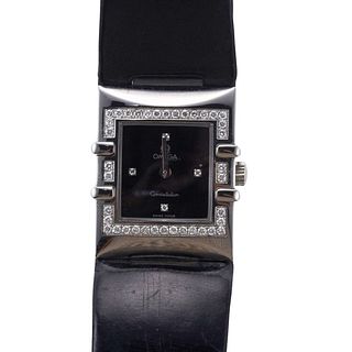 Omega Constellation Diamond Quartz Ladies Watch 