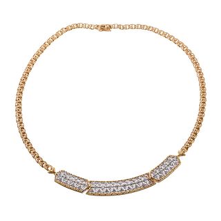 Buccellati 18k Gold Diamond Necklace