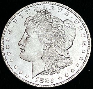 1885 Morgan Silver Dollar MS64