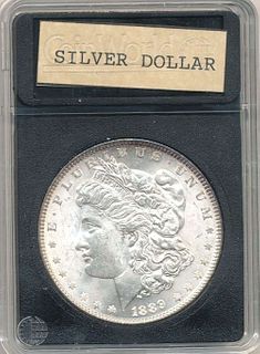 Rare Coin World 1889 Morgan Silver Dollar Mint Condition